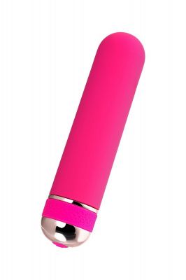 Розовый нереалистичный мини-вибратор Mastick Mini - 13 см. от A-toys