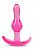Розовая анальная пробка Curvy Anal Plug - 8,4 см. от Blush Novelties