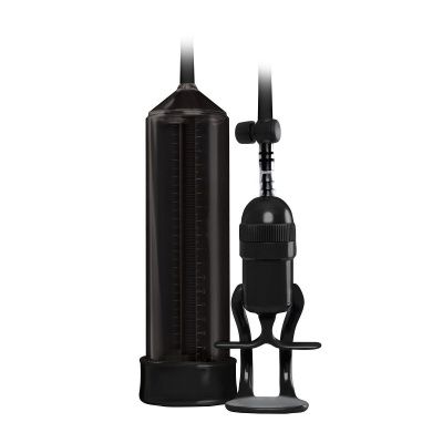 Чёрная вакуумная помпа Renegade Bolero Pump от NS Novelties