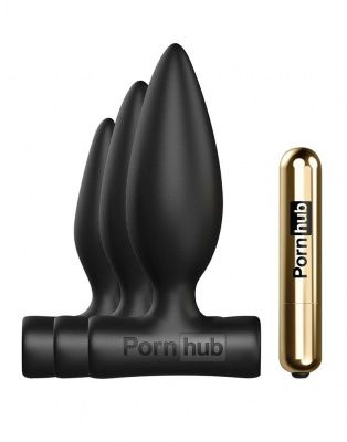 Анальный набор Pornhub Trilogy Anal Training Kit от Pornhub