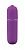 Фиолетовая вибропуля Power Bullet - 6,2 см. от Shots Media BV