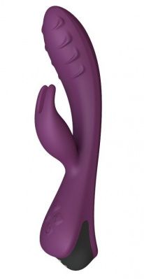 Фиолетовый вибратор-кролик Lepus с ребрышками от Le Frivole