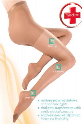 Колготки с антицеллюлитным эффектом Medica Relax 40 den Neutro от Gabriella