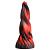 Красно-черный фантазийный фаллоимитатор Hell Kiss Twisted Tongues Silicone Dildo - 18,8 см. от XR Brands