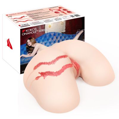 Мастурбатор-полуторс с двойным слоем материала Vanilla Onahole от KOKOS