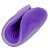 Фиолетовый рельефный мастурбатор Spiral Grip от California Exotic Novelties