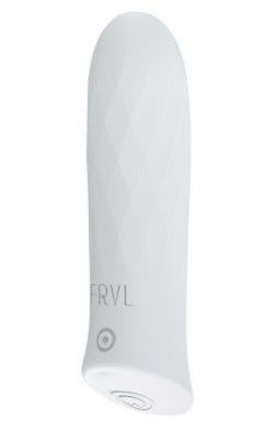 Белый мини-вибратор Enif - 8,7 см. от Le Frivole