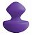 Фиолетовый универсальный вибромассажер Luxe Syren Massager от NS Novelties