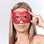 Красная маска на глаза с разрезами и заклепками от Sitabella