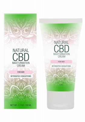 Крем для мастурбации для женщин Natural CBD Masturbation Cream For Her - 50 мл. от Shots Media BV