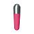 Розовый мини-вибратор Funky Vibrette - 11 см. от Toy Joy