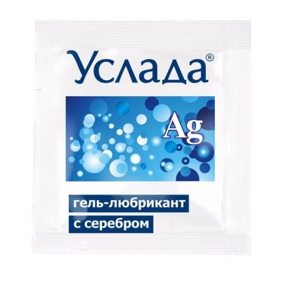 Гель-лубрикант «Услада с серебром» - 3 гр. от Биоритм