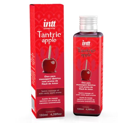 Массажное масло Tantric Apple с ароматом яблока - 130 мл. от INTT