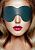 Зеленая маска на глаза Eyemask от Shots Media BV