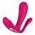 Розовый анально-вагинальный вибромассажер Top Secret+ от Satisfyer