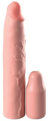 Телесная насадка-удлинитель 3 Inch Silicone Mega X-tension - 22,9 см. от Pipedream