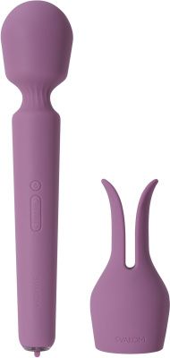 Сиреневый вибромассажёр Emma Neo 2 с функцией нагрева от Svakom
