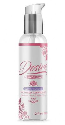 Женская смазка на водной основе Desire Water Based Lubricant - 59 мл. от Swiss navy