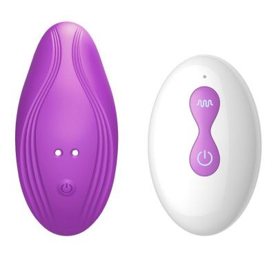 Фиолетовый вибратор в трусики с пультом ДУ от Secwell