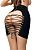 Черная мини-юбка Glossy Leanne из материала wetlook от Erolanta