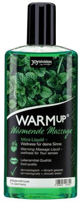 Массажное масло WARMup Mint с ароматом мяты - 150 мл. от Joy Division
