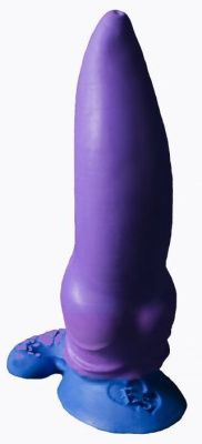 Фиолетовый фаллоимитатор  Зорг small  - 21 см. от Erasexa