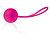 Ярко-розовый вагинальный шарик Joyballs Trend Single от Joy Division
