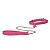 Розовый ошейник с поводком Tickle Me Pink Collar With Leash от California Exotic Novelties