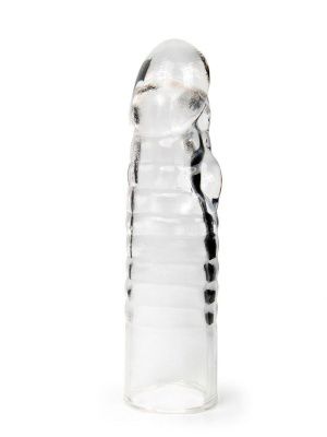 Прозрачная закрытая насадка на член - 15 см. от Sex Expert