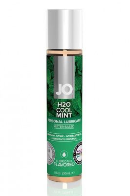 Лубрикант на водной основе с ароматом мяты JO Flavored Cool Mint - 30 мл. от System JO