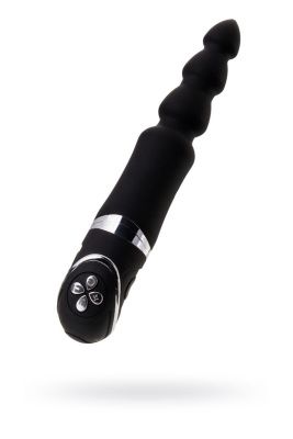 Чёрный анальный вибростимулятор Erotist - 20,7 см. от Erotist
