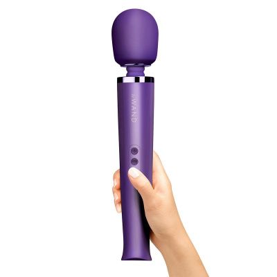 Фиолетовый вибратор Le Wand Rechargeable Vibrating Massager - 34 см. от Le Wand