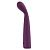 Фиолетовый изогнутый вибратор Selove TouchBend SE100 - 17,5 см. от Selove
