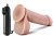 Телесный вибратор THE GOALIE 8INCH DILDO  - 20,3 см. от Blush Novelties