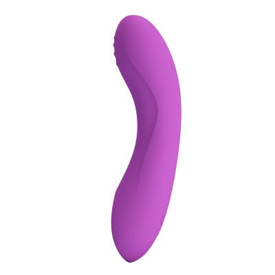 Фиолетовый мини-вибратор DJ Dick - 12,7 см. от Baile