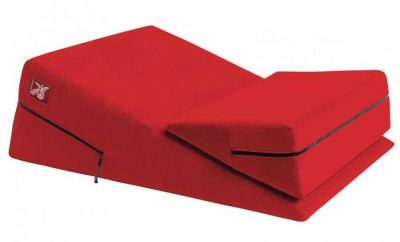Красная подушка для секса из двух частей Liberator Wedge/Ramp Combo от Liberator