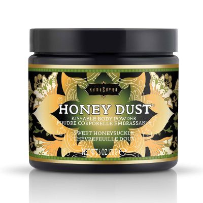 Пудра для тела Honey Dust Body Powder с ароматом жимолости - 170 гр. от Kama Sutra