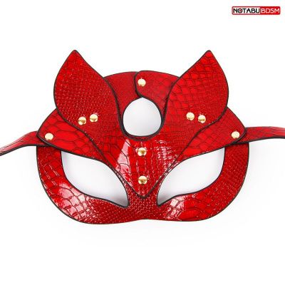 Красная игровая маска с ушками от Bior toys