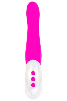 Лиловый пульсирующий массажер - 26 см. от Xuanai Лиловый пульсирующий массажер - 26 см. от Xuanai