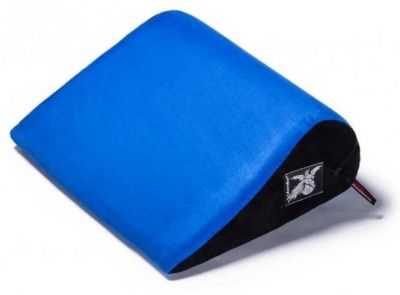 Синяя малая замшевая подушка для любви Liberator Retail Jaz от Liberator