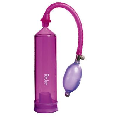 Фиолетовая вакуумная помпа Power Pump от Toy Joy