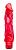 Красный вибратор-реалистик Lucifer Sam - 22,86 см. от Blush Novelties
