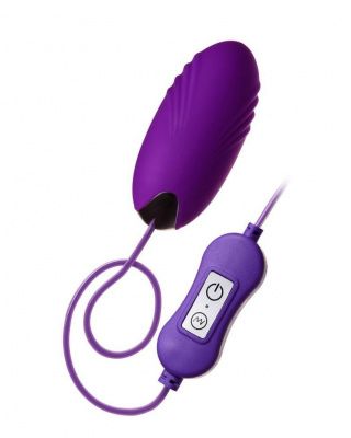 Фиолетовое виброяйцо с пультом управления A-Toys Cony, работающее от USB  от A-toys