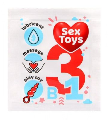 Гель-лубрикант на водной основе Sex Toys - 4 гр. от Биоритм