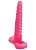 Спиралевидный гелевый плаг розового цвета - 15 см. от LOVETOY (А-Полимер)