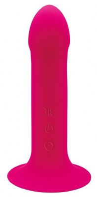 Ярко-розовый вибратор Hitsens 2 - 17,2 см. от Adrien Lastic