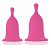Набор из 2 розовых менструальных чаш Cherry Cup от Rianne S
