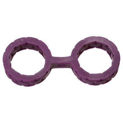Фиолетовые силиконовые наручники Style Bondage Silicone Cuffs Small от Doc Johnson
