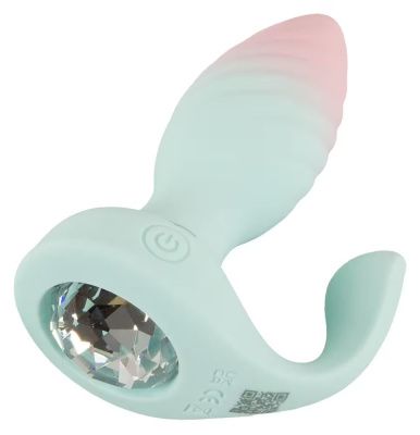 Анальная пробка JUVELA RC Butt Plug с пультом ДУ - 11,5 см. от Orion