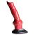 Красный фантазийный фаллоимитатор Hell-Hound Canine Penis Silicone Dildo - 19 см. от XR Brands